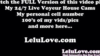 Cam Babe Busy W/ Mini Custom Vids/pics then Blowjob W/ Facial Cumshot & Vibrator Orgasm - Lelu Love