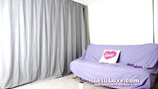 Cam Babe Busy W/ Mini Custom Vids/pics then Blowjob W/ Facial Cumshot & Vibrator Orgasm - Lelu Love