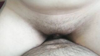 Married slut with big boobs milking my cock until creampie!