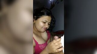 Chubby Sexy Bhabhi, Blowjob and Fucking