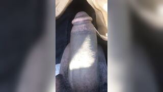 Almost Got Caught Masturbating My Big Dick