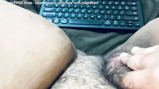 Upclose Pussy Squirts in Zoom Class