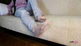 Mature Nylon Soles Worship Old Woman Feet Preview