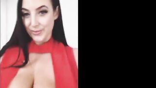 White Girl Loves to Bounce Boobs on Snapchat