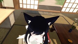 Ahri From League of Legends Gives Blowjob in Hentai VR