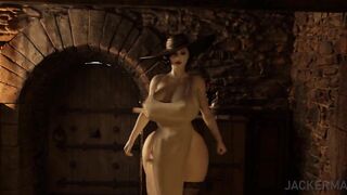 lady dimitrescu fucked by world's biggest monster cock in her castle ❤︎ 60fps