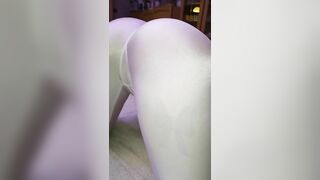 Ass Worship by KatriX with spandex ass twerk