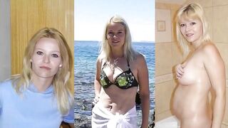 Dressed Undressed Pregnant Girls