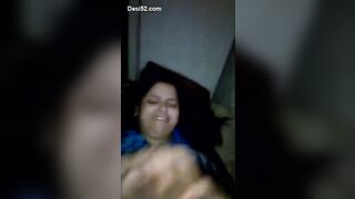 Beautiful Indian girl fingering