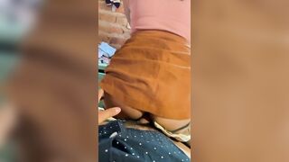 Fucking and swallowing his cum before going to lunch with my parents