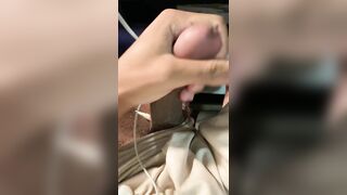 CREAMY CUM FILLED JERK OFF WITH ROCK MERCURY STROKING HUGE COCK AND BIG BALLS