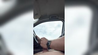 Car jerk off