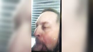 Brandon giving head and Swallowing a big load of cum