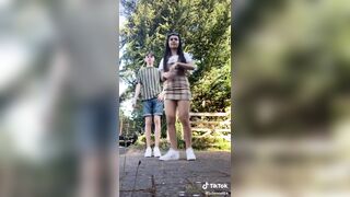 Cum challenge teen tiktok