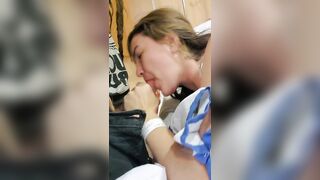 Real--quick Cum at the Hospital---- please like and Subscribe