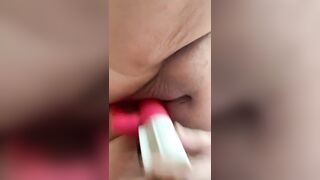 Dildo Fat Wet Pussy