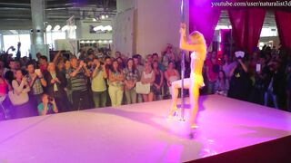 Pole Dance Professional Excited Performance Live Sex Show (Russian Underground Sex Theater)