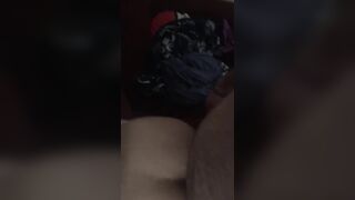 sexy latina milf gets cumshot on couch