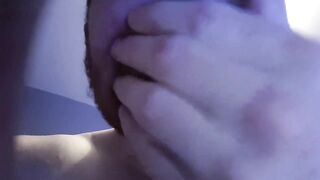 Sponsored video #10: (FOR LMM) Pissing on myself and wiping my cum all over my face, mouth and beard