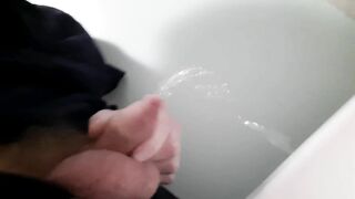 Sponsored video #10: (FOR LMM) Pissing on myself and wiping my cum all over my face, mouth and beard