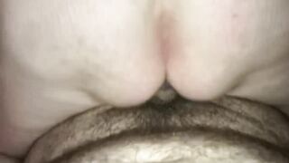 POV Mrs Sparrow’s bruuuwsed ass Rides Reverse