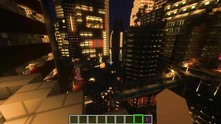 minecraft Jenny | cyberpunk city part 1