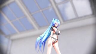 【MMD】HK Miku - Toxic full【R-18】