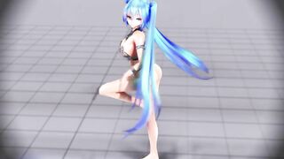 【MMD】HK Miku - Toxic full【R-18】