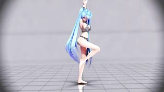 【MMD】HK Miku - Toxic full【R-18】