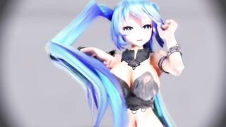 【MMD】HK Miku - Toxic full【R-18】