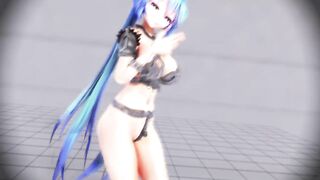 【MMD】HK Miku - Toxic full【R-18】