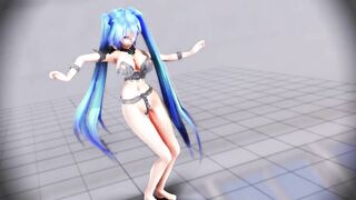 【MMD】HK Miku - Toxic full【R-18】