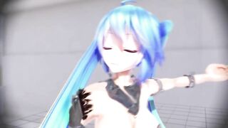 【MMD】HK Miku - Toxic full【R-18】