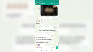 Mensajes de Whatsapp engaño a mi Novia en una Fiesta