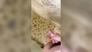 Johnny’s POV shower play(long range cumshot)