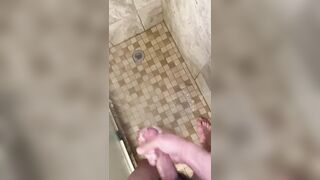 Johnny’s POV shower play(long range cumshot)