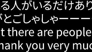 うんこ座りしながら恥ずかしいオナニー　早漏ちんぽ