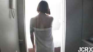 Silvia Soprano sloppy blowjob in hotel room