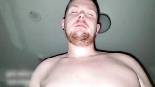 Horny CHUB drained CUM out of CHASER as he squeeze his TIGHT hole giving chaser a blissful ORGASM