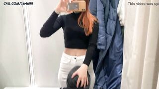 Public Femdom Worship Goddess Kira  in Jeans Petite Princesses FemDom