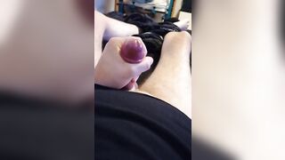 POV wet dick masturbating