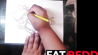 Drawing a Mouse Burger