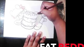 Drawing a Mouse Burger