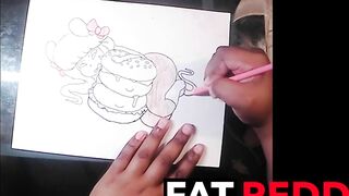 Drawing a Mouse Burger