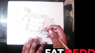 Drawing a Mouse Burger