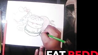 Drawing a Mouse Burger