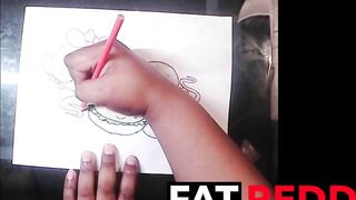 Drawing a Mouse Burger