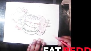 Drawing a Mouse Burger