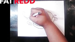 Drawing a Mouse Burger