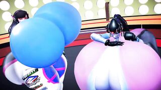 Imbapovi - D.Va and Widowmaker Breast & Butt Expansion